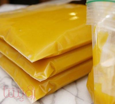 فریز کردن پوره کدو حلوایی- کدو تنبل - رویسا