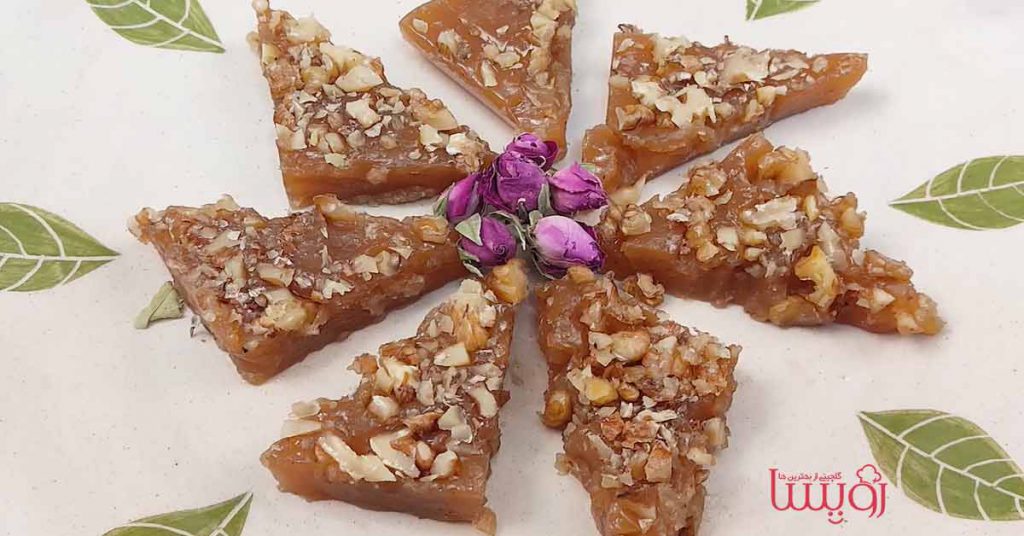 طرز تهیه باستخ یا لوزانک از سوغات ارومیه- مجله زندگی رویسا