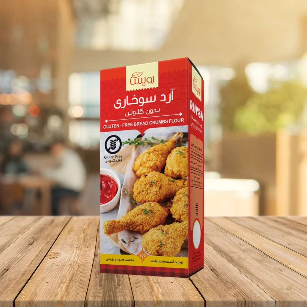 آرد سوخاری بدون گلوتن