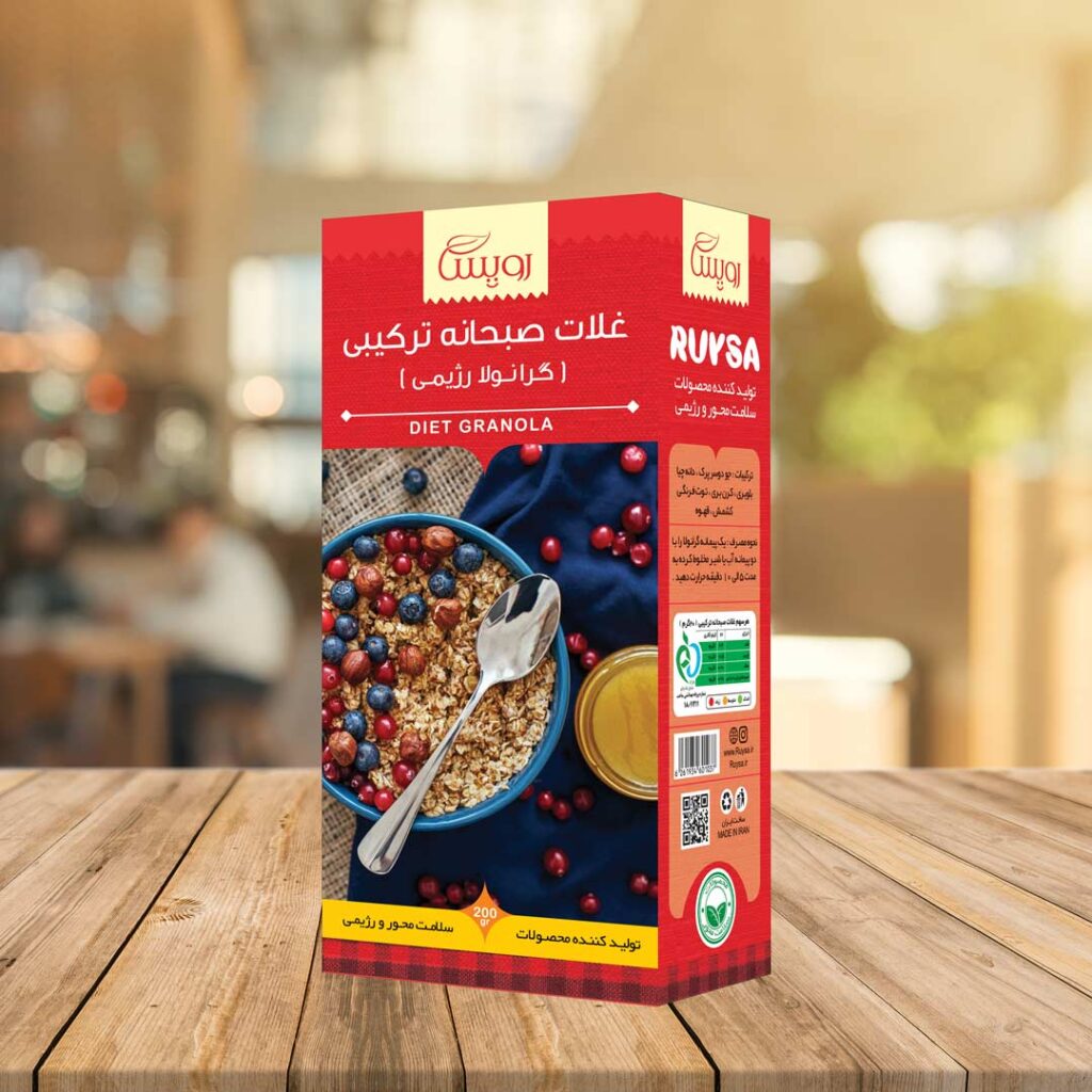 گرانولا صبحانه رژیمی