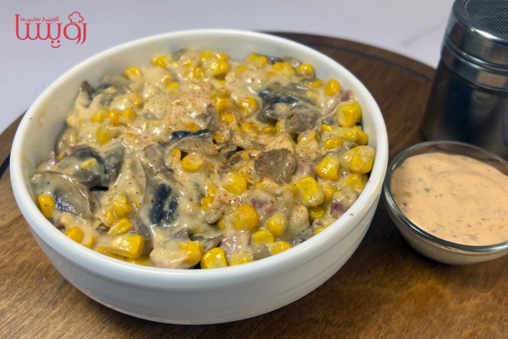طرز تهیه ذرت مکزیکی به روش بازاری