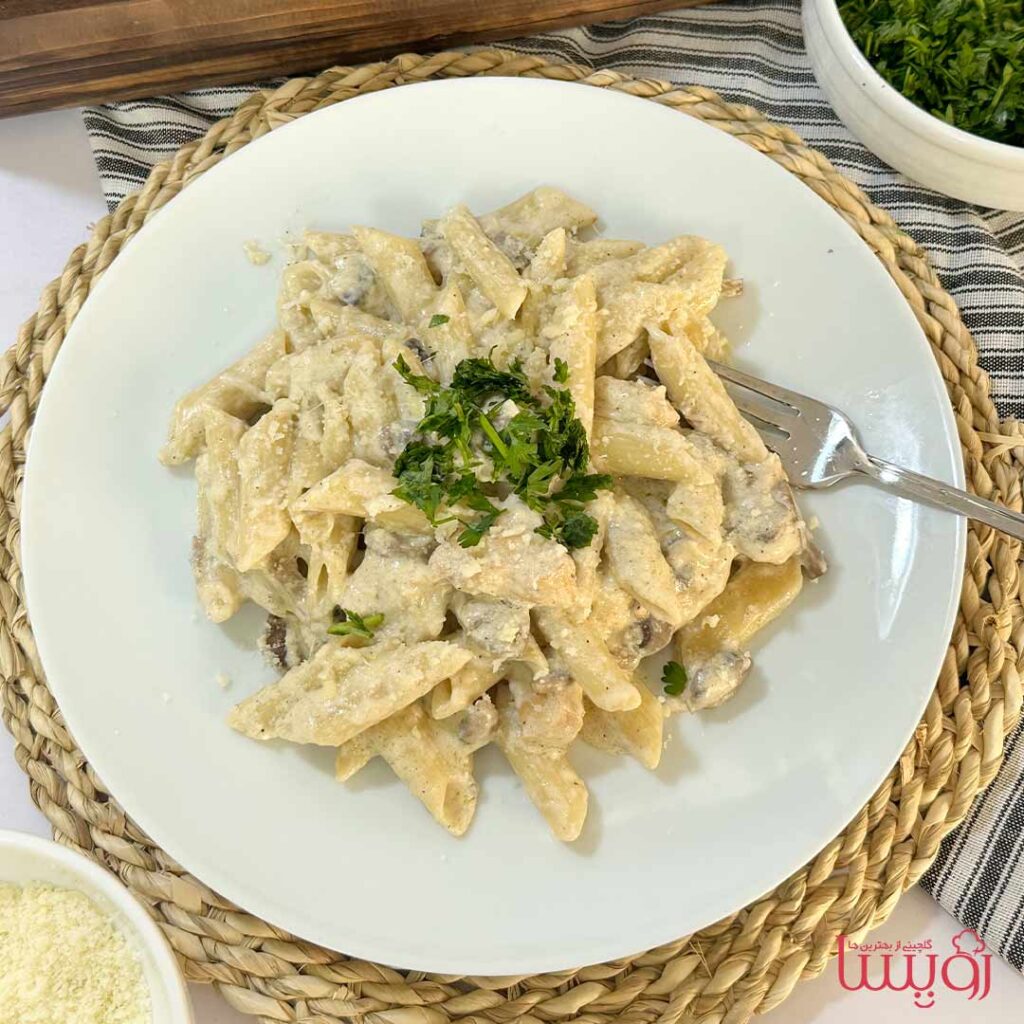 طرز تهیه پاستا آلفرودو رستورانی