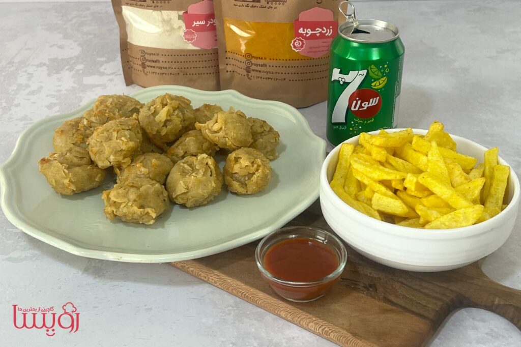 طرز تهیه قارچ سوخاری پولکی