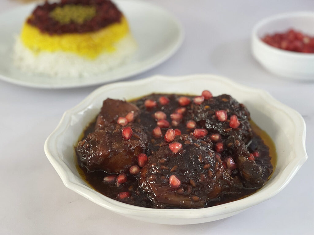 طرز تهیه مرغ ناردونی مازندران