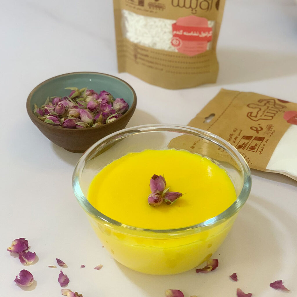 طرز تهیه مشکوفی زعفرانی برای ۶ نفر