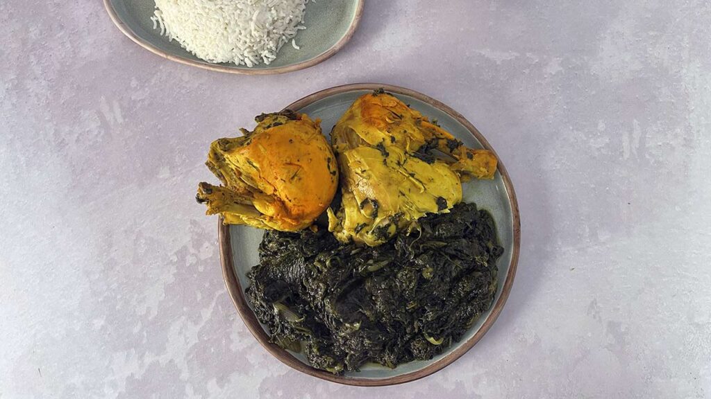 خورشت اسفناج ورزشکاران