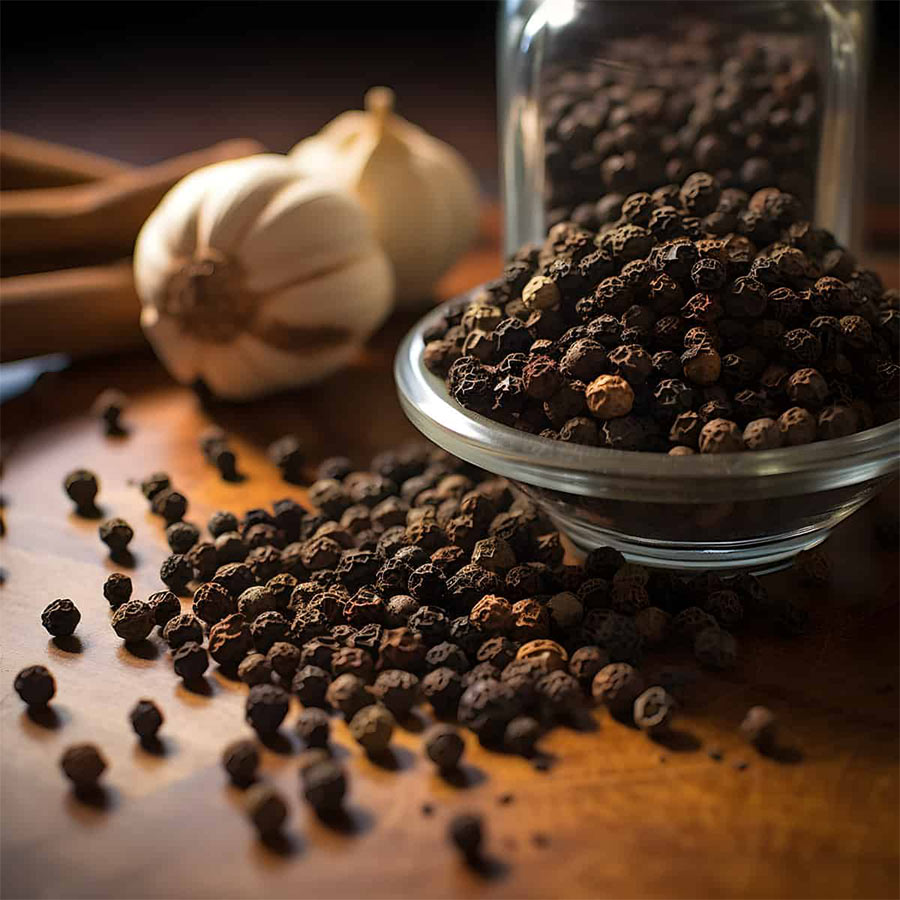 طریقه مصرف دانه فلفل سیاه برای لاغری
