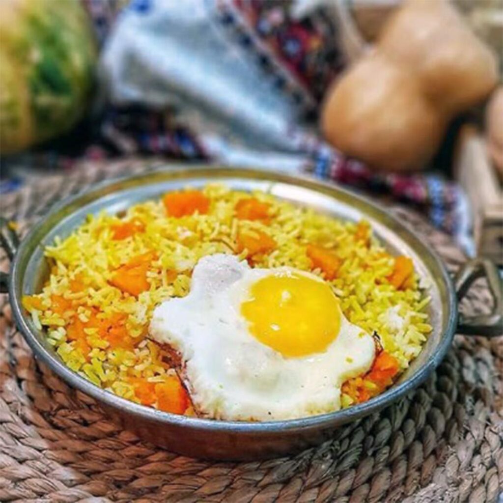 طرز تهیه کهی پلا مازندرانی