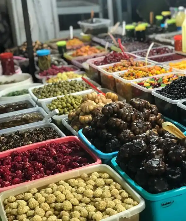 ترشی از سوغات شمال