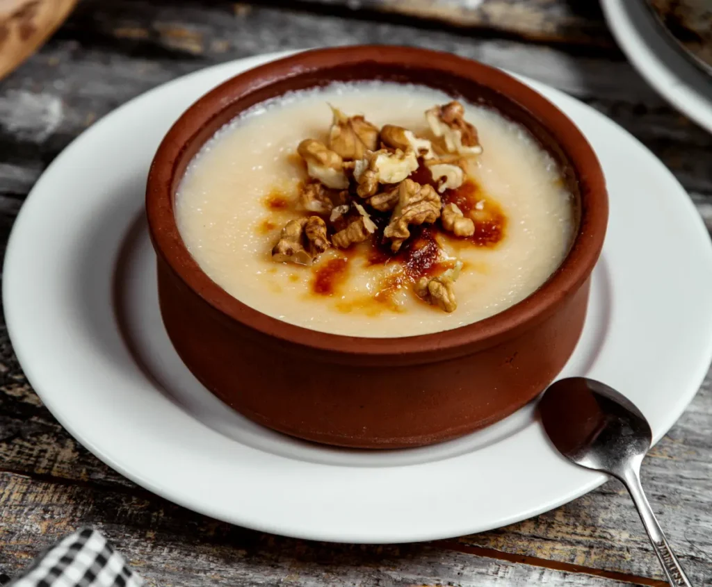 طرز تهیه پودینگ برنج خامه ای