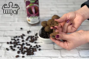 مینی کوکی رژیمی قهوه